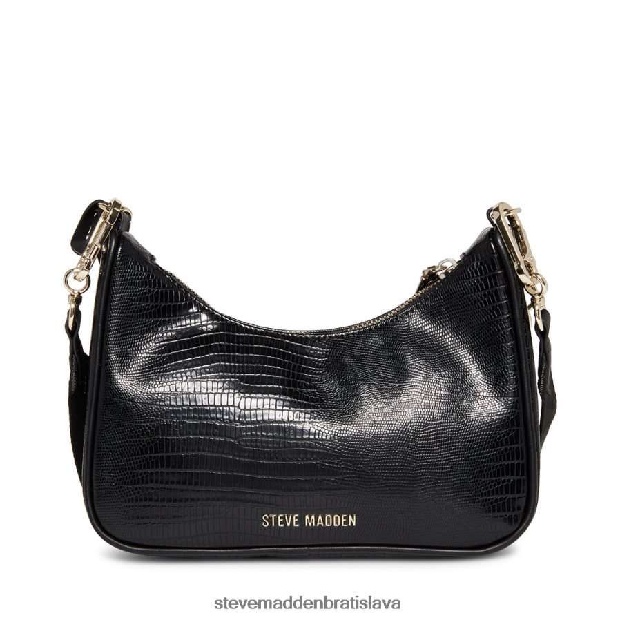 taška čierna unisex Steve Madden bvitálny jašterica 8D42H409