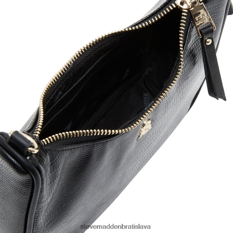 taška čierna unisex Steve Madden bvitálny jašterica 8D42H409