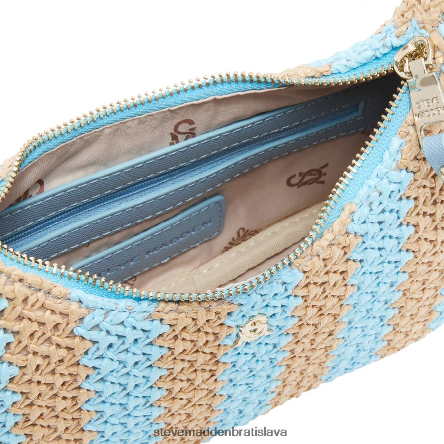 taška modrá multi unisex Steve Madden bvitálna rafia 8D42H384