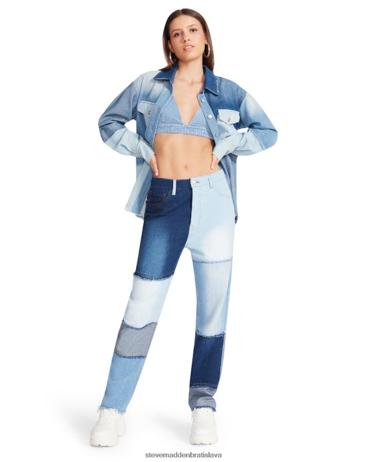 nosenie džínsová tkanina ženy Steve Madden kylie shacket 8D42H628