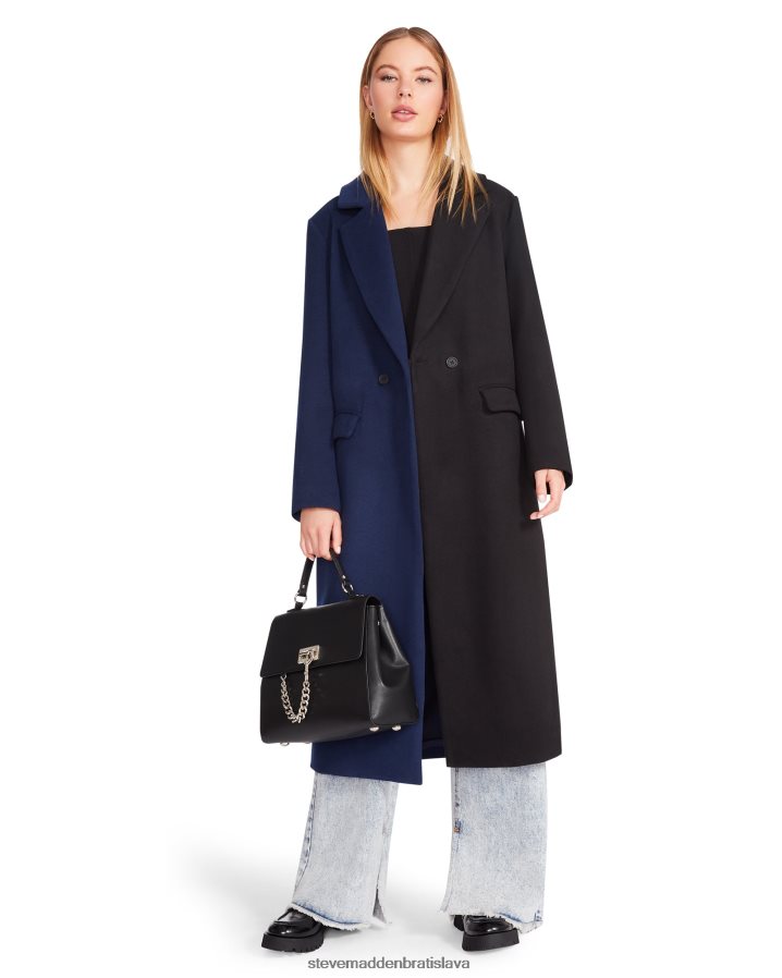 nosenie námorníctvo ženy Steve Madden karolínová bunda 8D42H626