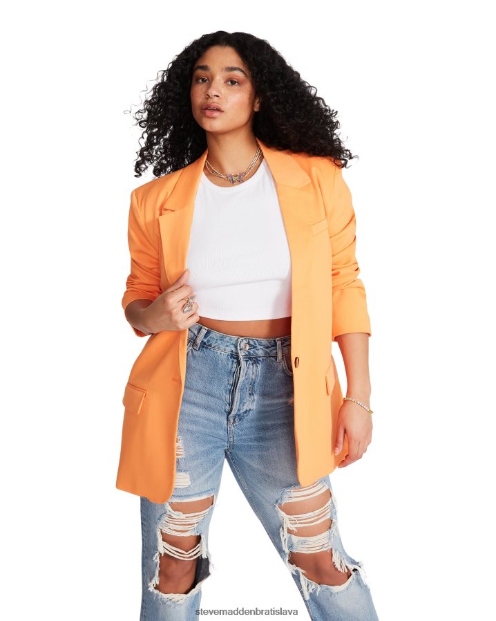 nosenie oranžová ženy Steve Madden kaira sako 8D42H578