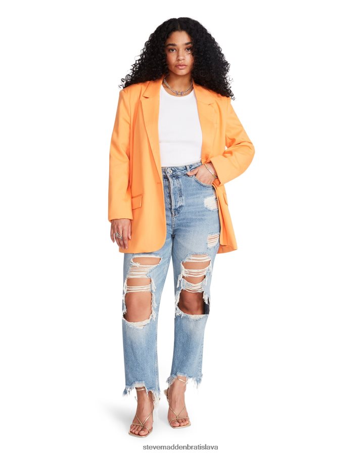 nosenie oranžová ženy Steve Madden kaira sako 8D42H578