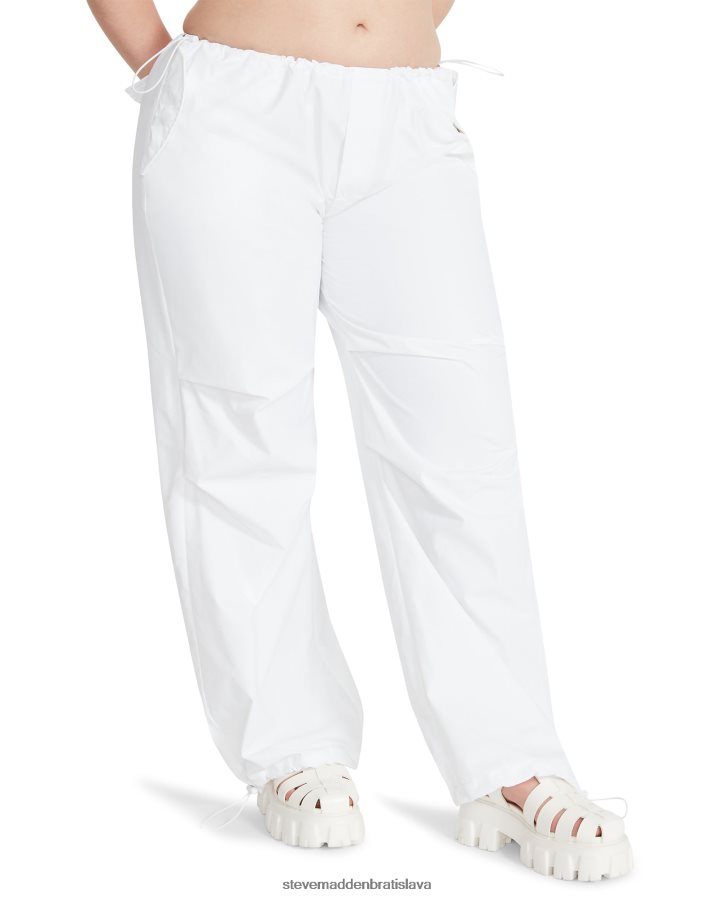 nosenie biely ženy Steve Madden pia padákové nohavice 8D42H660