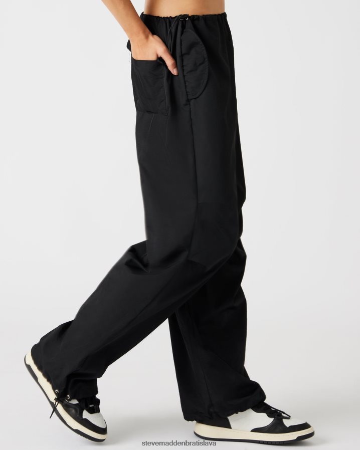 nosenie čierna ženy Steve Madden pia padákové nohavice 8D42H637
