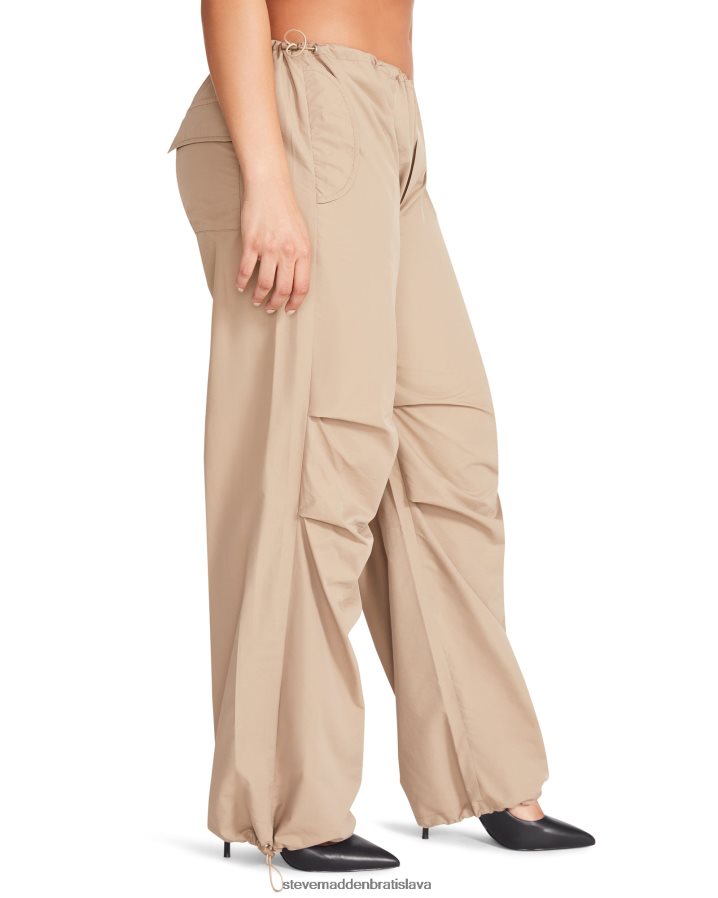 nosenie kaki/béžová ženy Steve Madden pia padákové nohavice 8D42H655