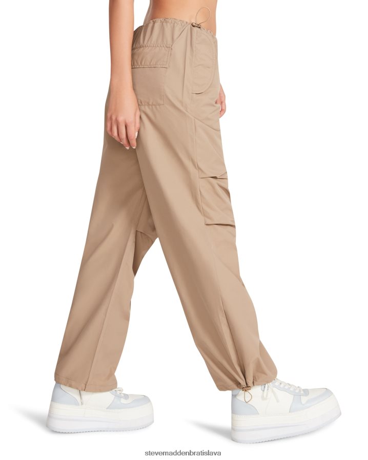 nosenie kaki/béžová ženy Steve Madden pia padákové nohavice 8D42H655