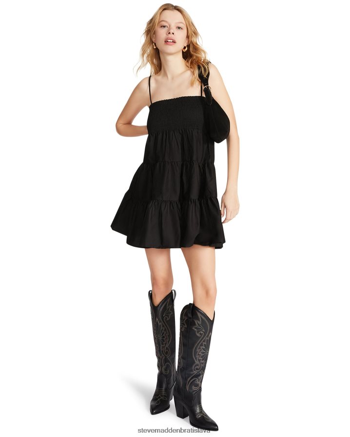 nosenie čierna ženy Steve Madden snívať o mne šaty 8D42H692
