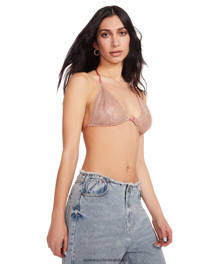 nosenie Ružová ženy Steve Madden kamienkový vrch bikín 8D42H785