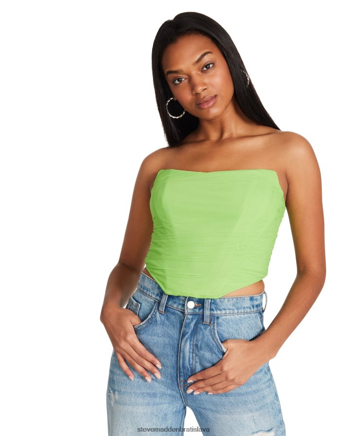 nosenie neónová zelená ženy Steve Madden dahlia top 8D42H781