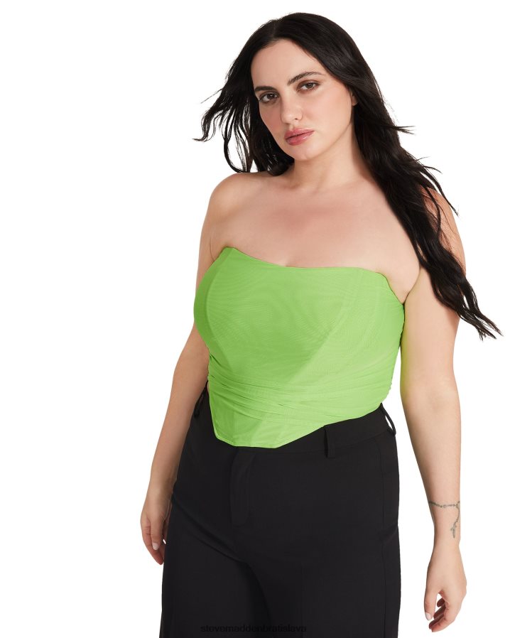 nosenie neónová zelená ženy Steve Madden dahlia top 8D42H781