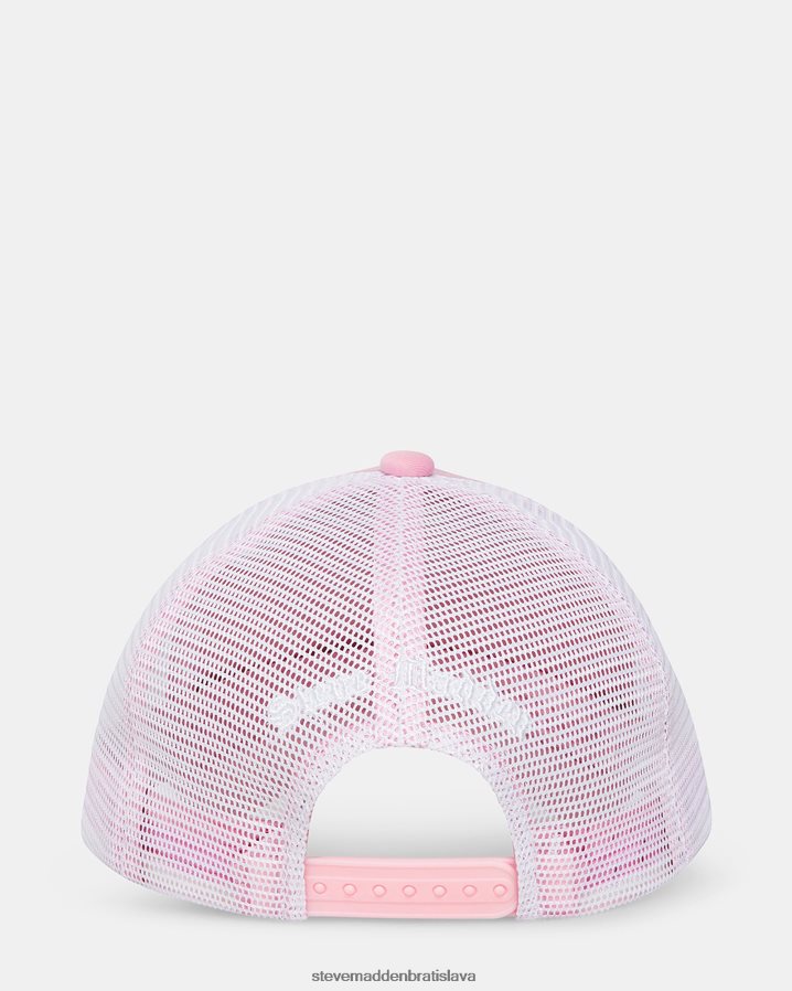 príslušenstvo Ružová unisex Steve Madden kamenný plameň trucker klobúk 8D42H870