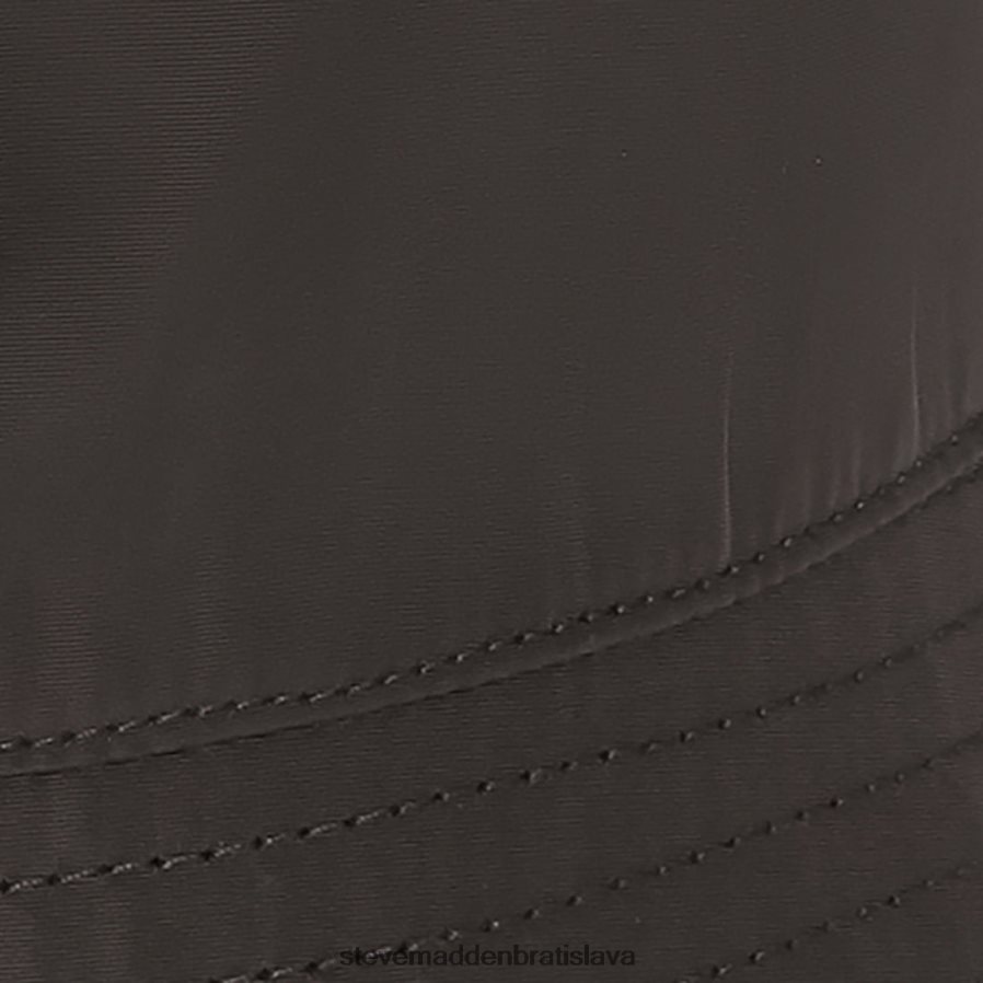 príslušenstvo čierna unisex Steve Madden nylonový vedrový klobúk 8D42H863