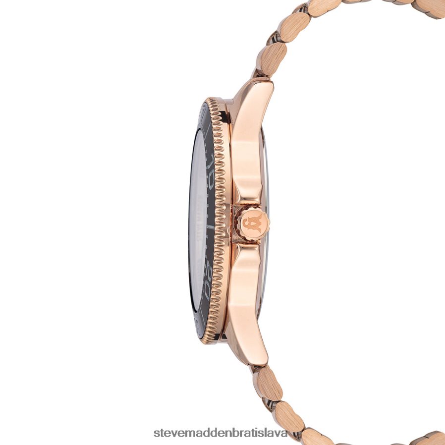 príslušenstvo čierna unisex Steve Madden klasické značkové hodinky 8D42H832