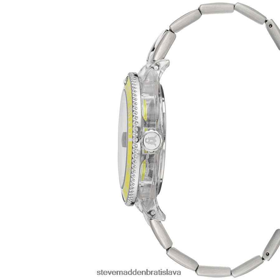 príslušenstvo žltá unisex Steve Madden prehľadné vyjadrenie prípadu hodinky 8D42H834