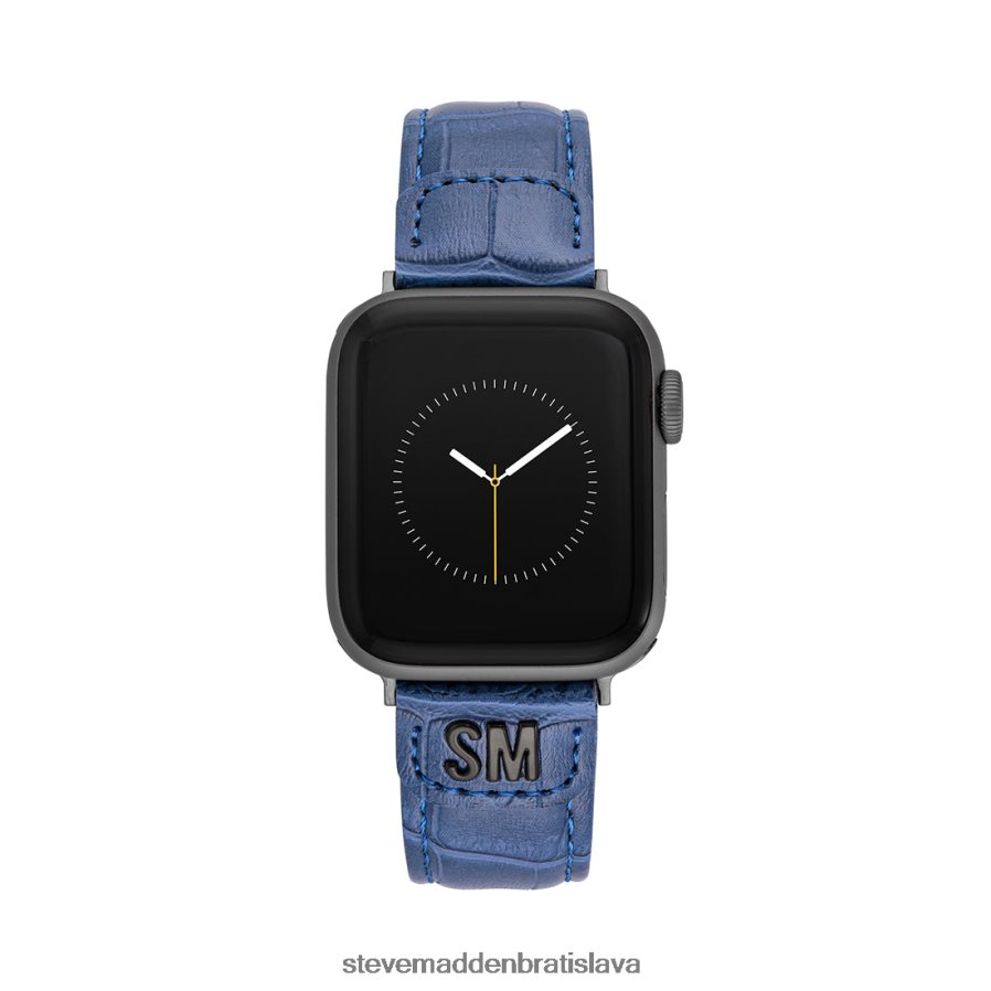 príslušenstvo Modrá unisex Steve Madden Remienok na hodinky s textúrou Apple Watch 38-40 mm 8D42H853