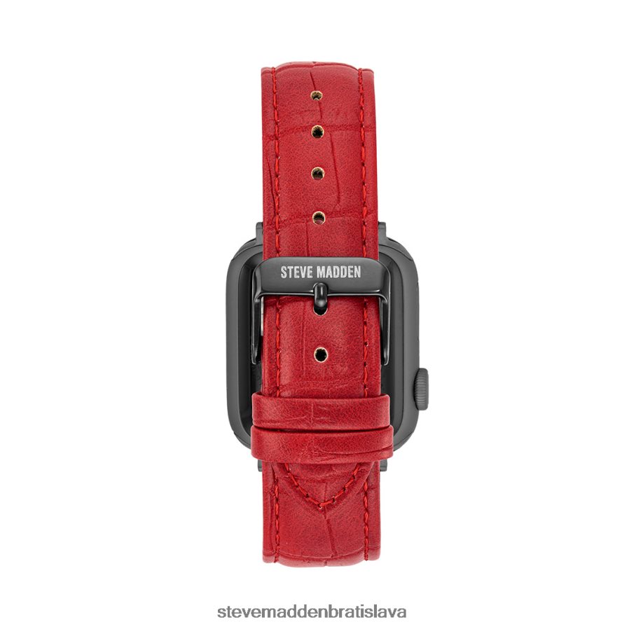 príslušenstvo červená unisex Steve Madden Textový remienok na hodinky Apple Watch 38-40 mm 8D42H850