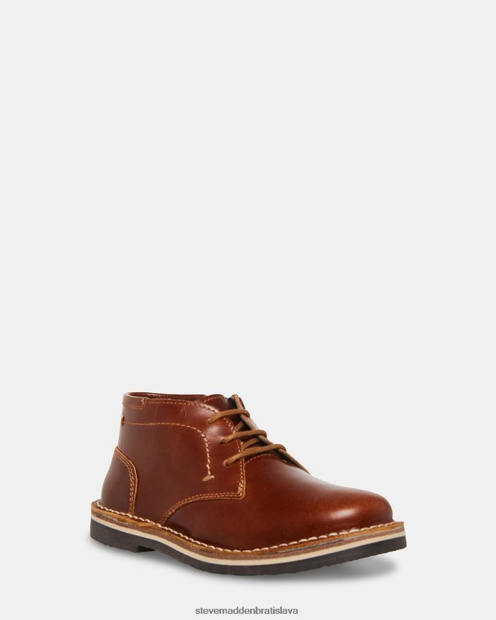 obuv koňaková koža deti Steve Madden bharkeen 8D42H1149