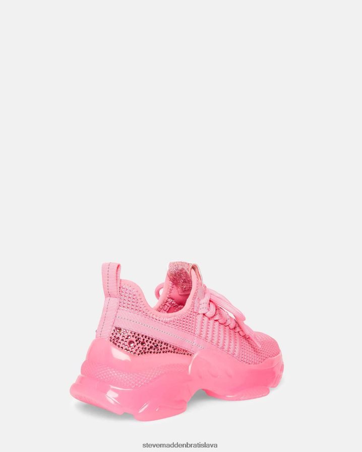 obuv ružový neón deti Steve Madden jmaxima 8D42H1111