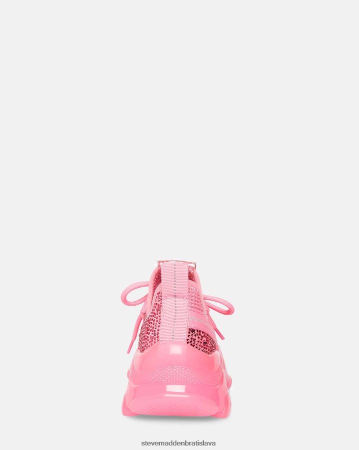 obuv ružový neón deti Steve Madden jmaxima 8D42H1111
