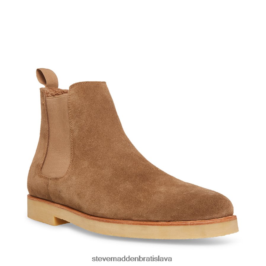 obuv šedohnedý semiš muži Steve Madden wilshire-s 8D42H964