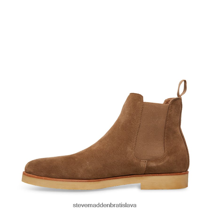 obuv šedohnedý semiš muži Steve Madden wilshire-s 8D42H964