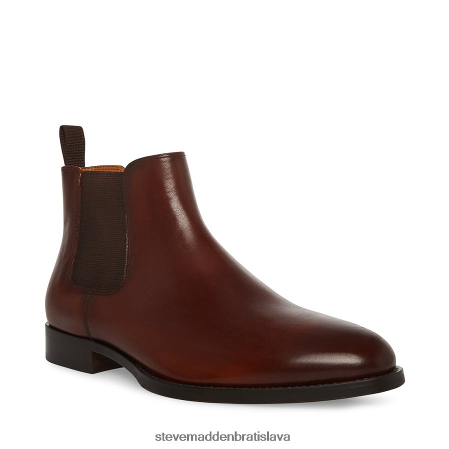 obuv hnedá koža muži Steve Madden agát 8D42H948