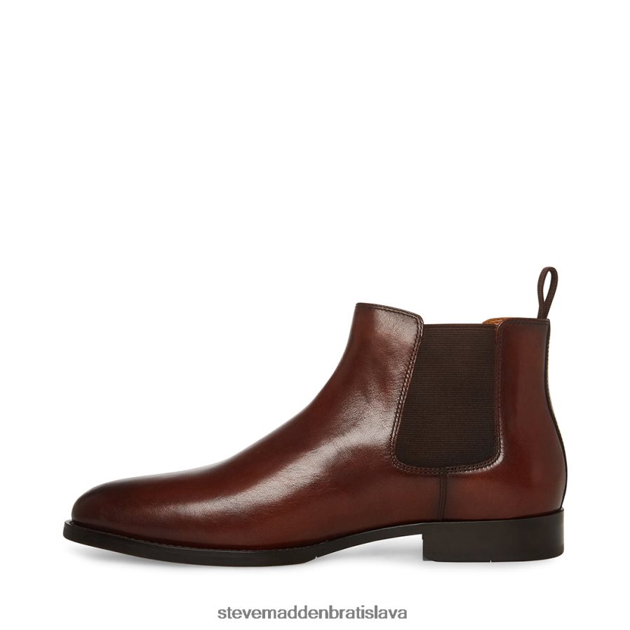 obuv hnedá koža muži Steve Madden agát 8D42H948
