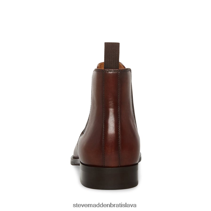obuv hnedá koža muži Steve Madden agát 8D42H948