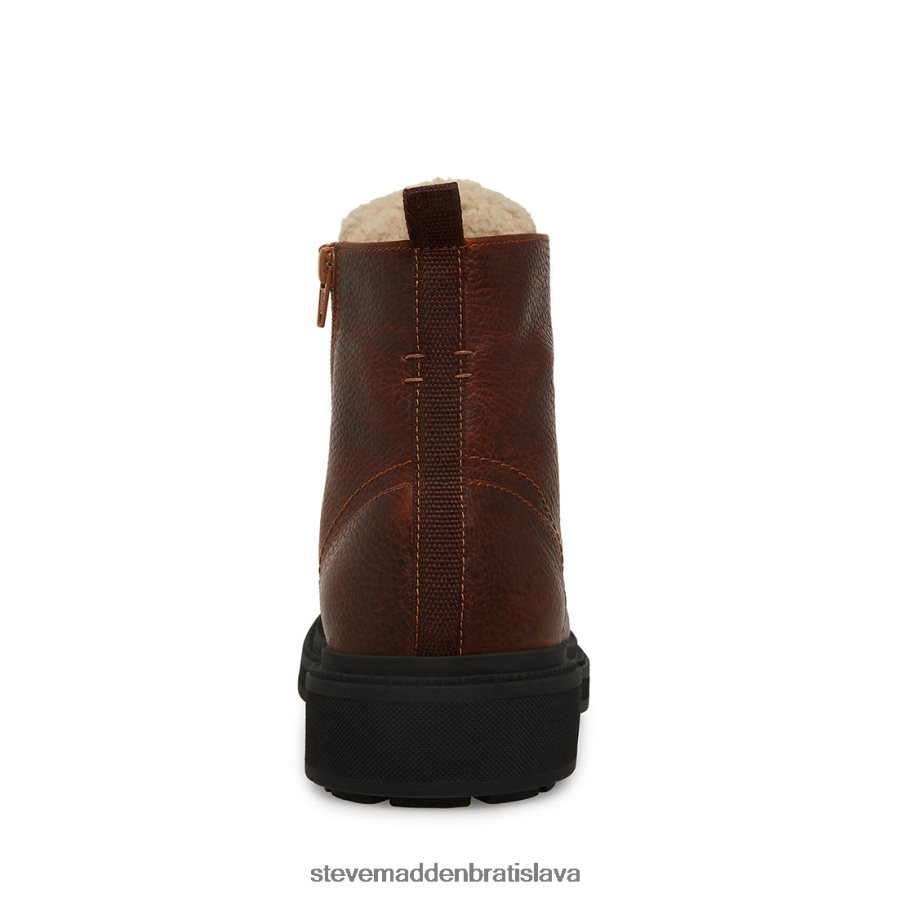 obuv hnedá koža muži Steve Madden denalii 8D42H959