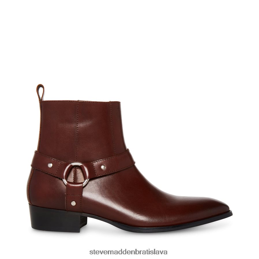 obuv hnedá koža muži Steve Madden pomlčka 8D42H947