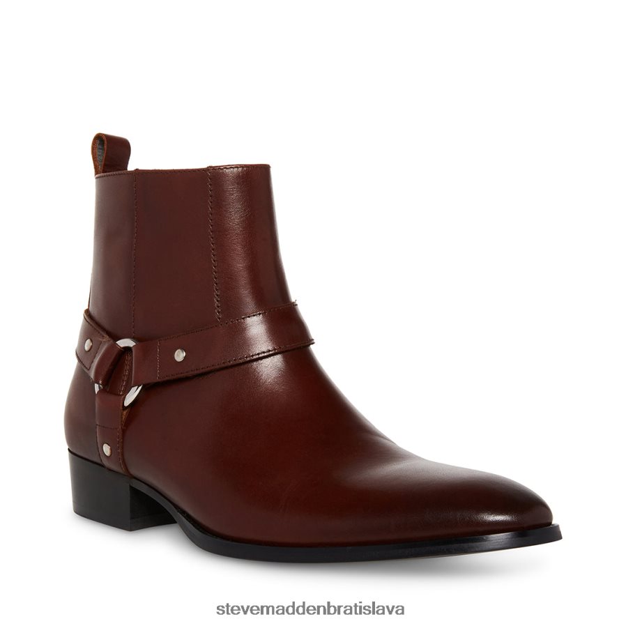 obuv hnedá koža muži Steve Madden pomlčka 8D42H947