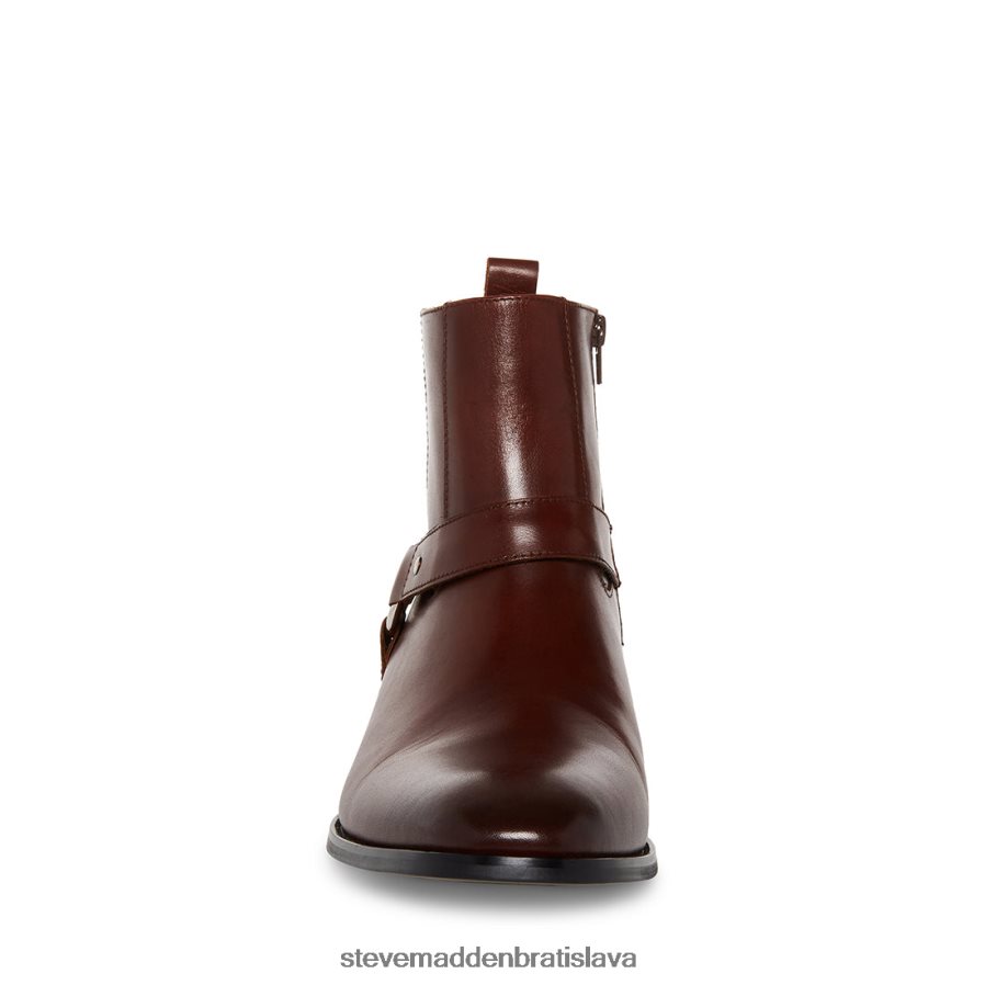 obuv hnedá koža muži Steve Madden pomlčka 8D42H947