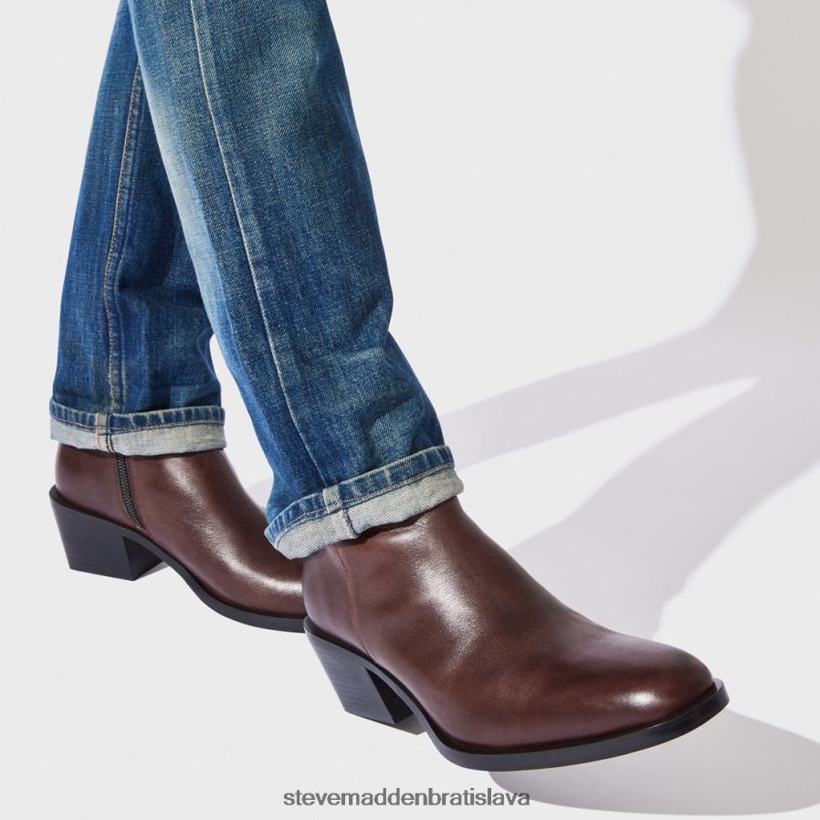 obuv hnedá koža muži Steve Madden richie 8D42H952