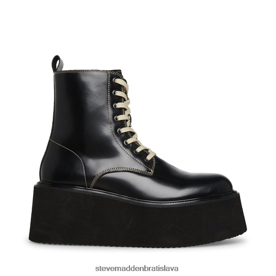 obuv čierna biela koža muži Steve Madden lazer 8D42H953