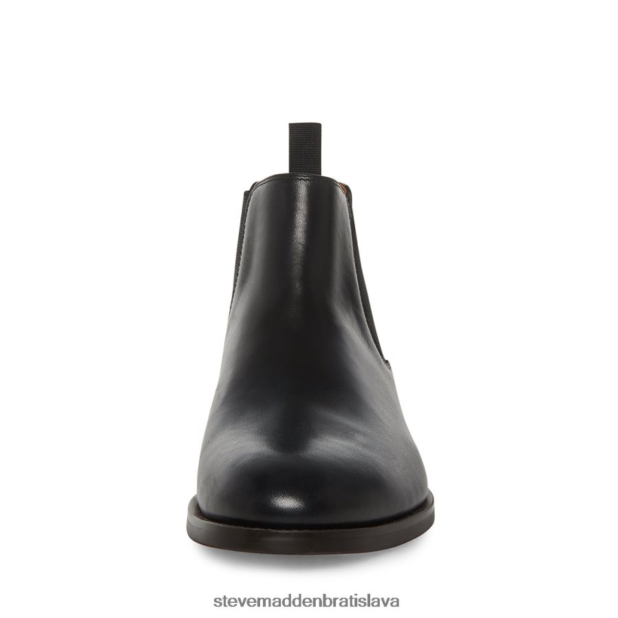 obuv čierna koža muži Steve Madden agát 8D42H949