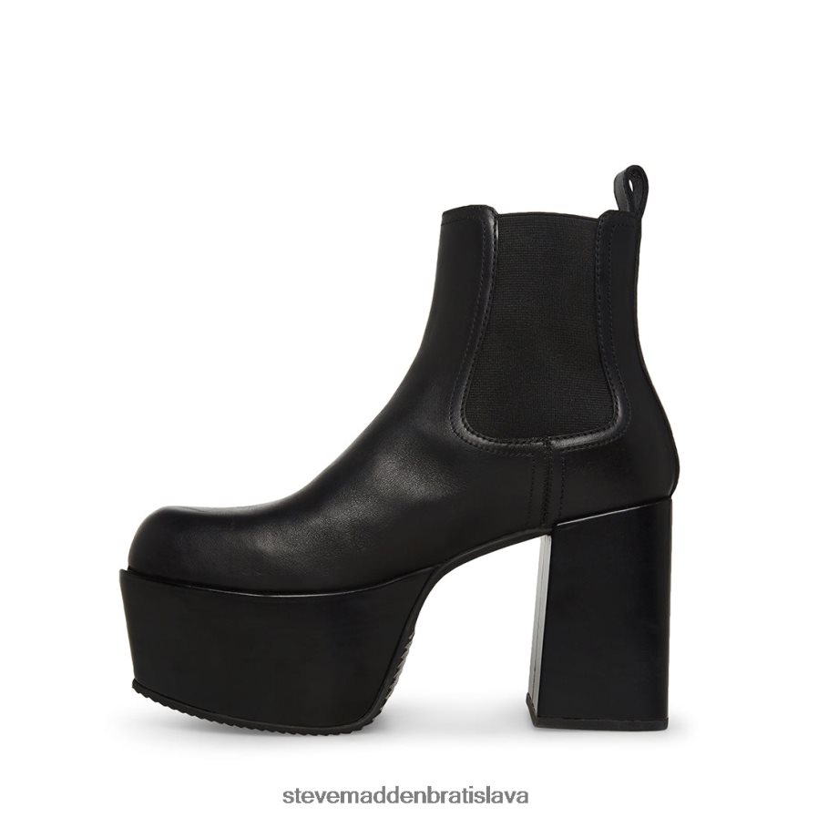 obuv čierna koža muži Steve Madden boa 8D42H945
