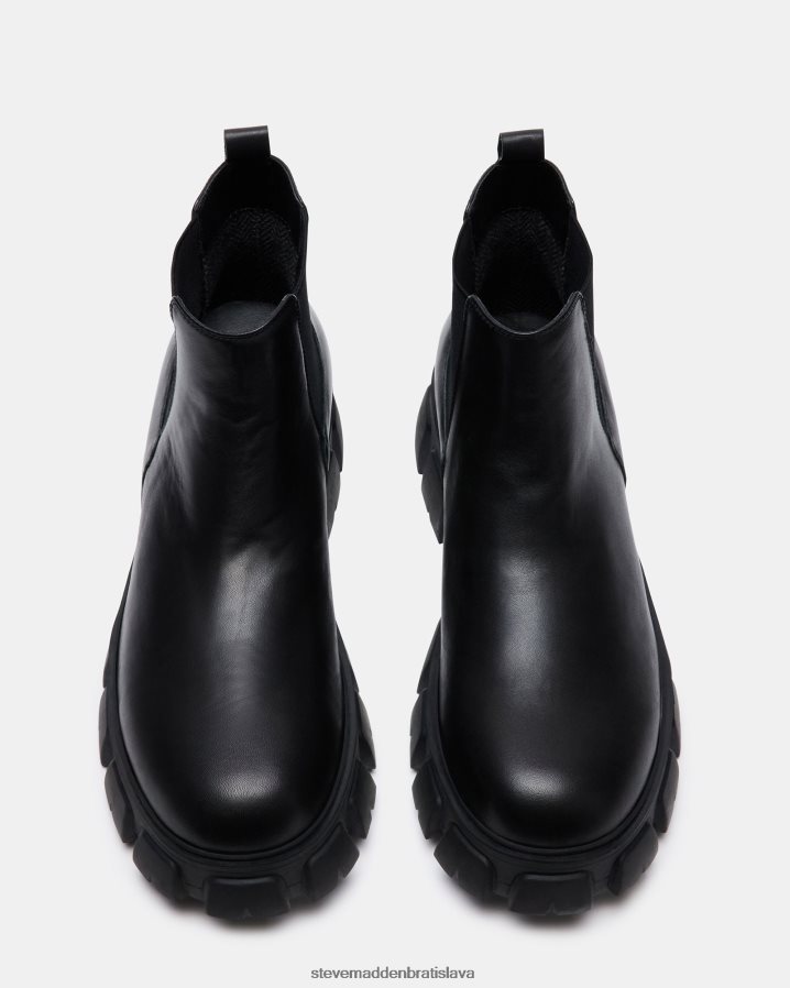 obuv čierna koža muži Steve Madden copa 8D42H934