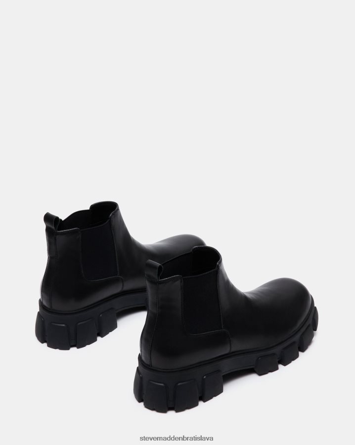 obuv čierna koža muži Steve Madden copa 8D42H934