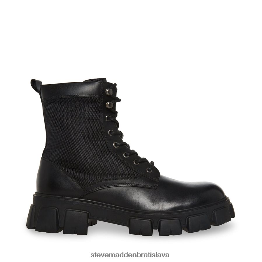 obuv čierna koža muži Steve Madden cortina 8D42H935