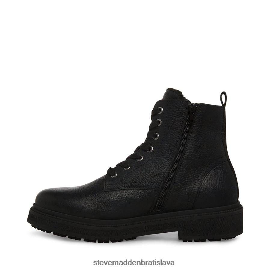 obuv čierna koža muži Steve Madden denalii 8D42H960