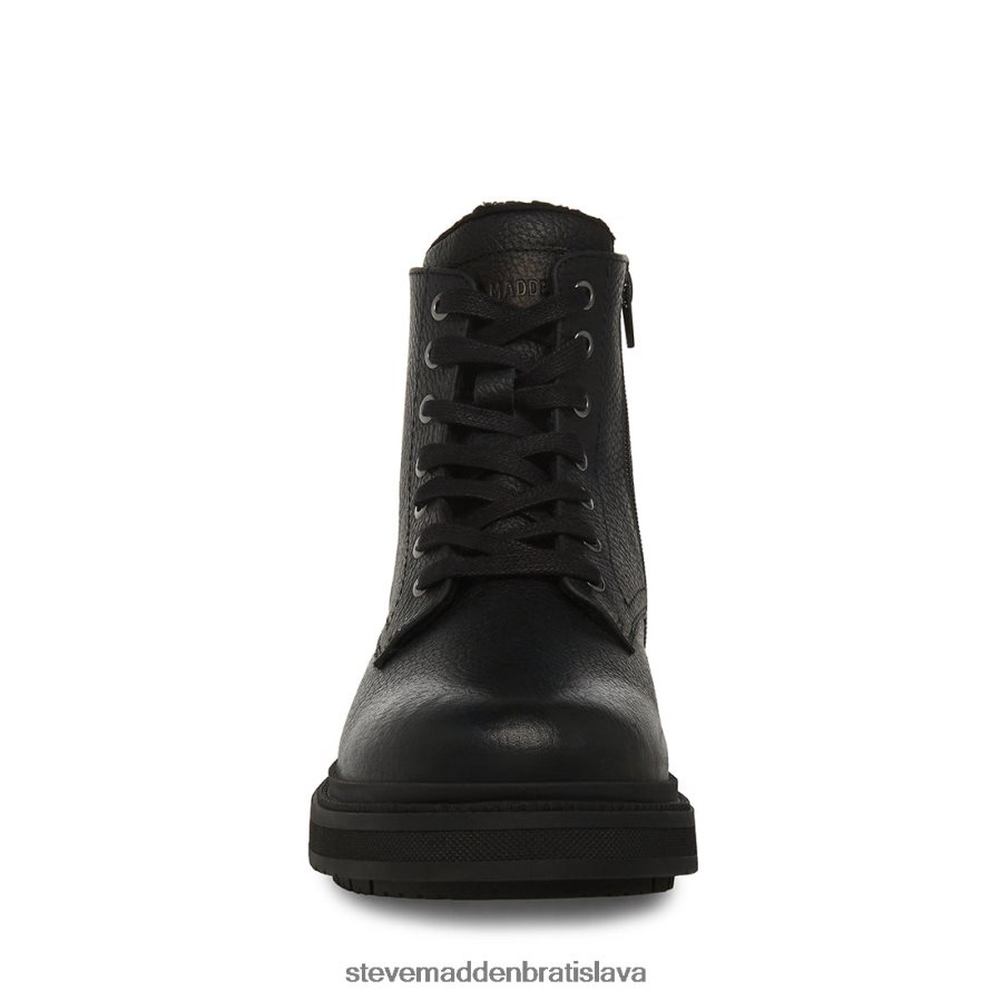 obuv čierna koža muži Steve Madden denalii 8D42H960
