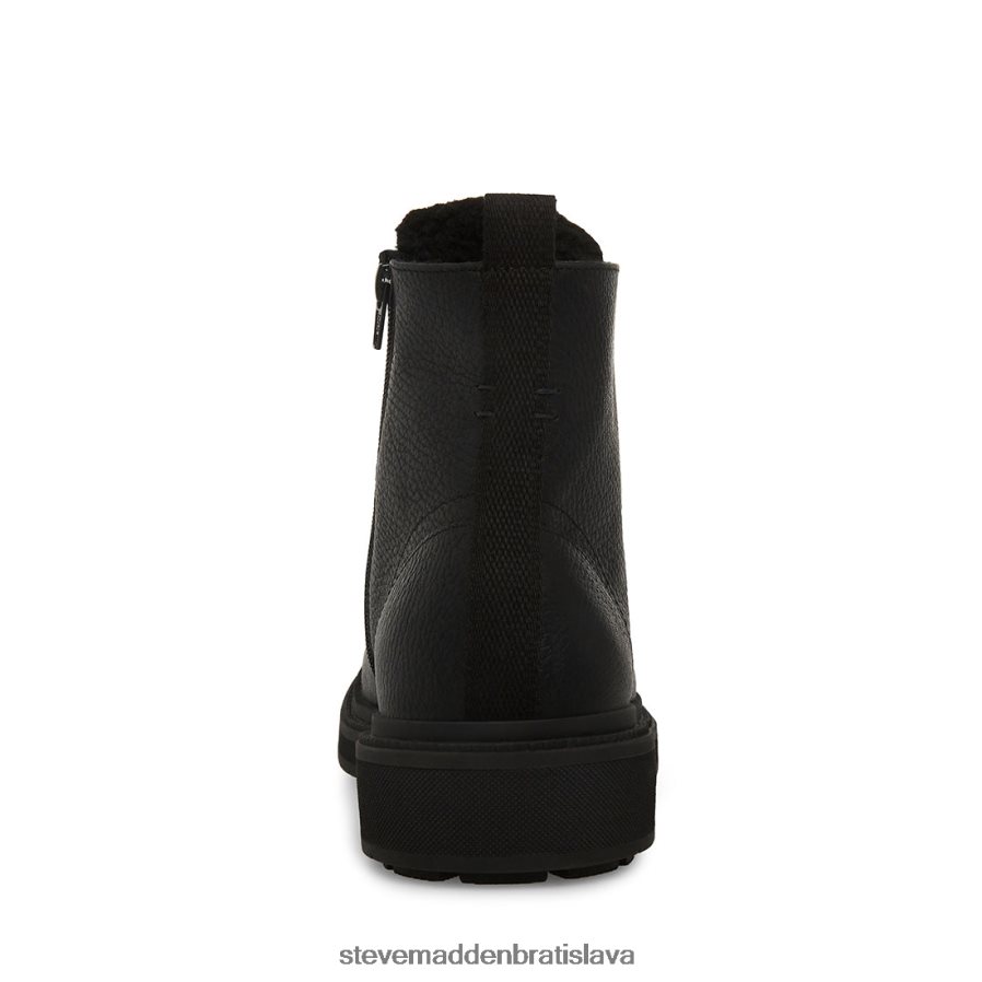 obuv čierna koža muži Steve Madden denalii 8D42H960