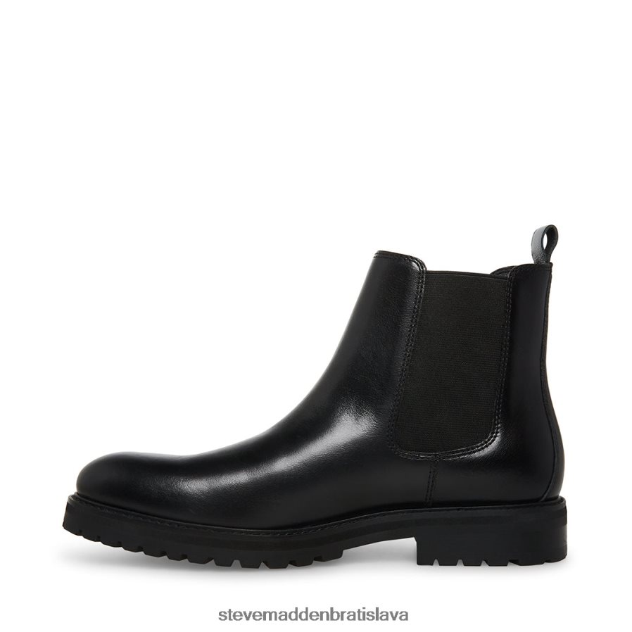 obuv čierna koža muži Steve Madden duren 8D42H966