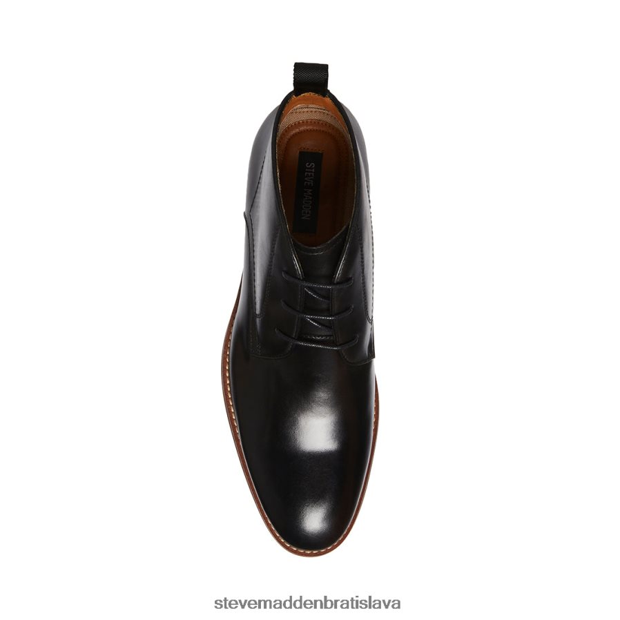 obuv čierna koža muži Steve Madden favien 8D42H941