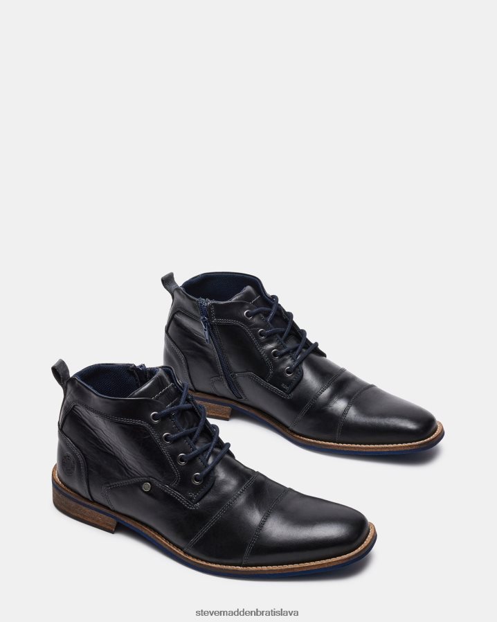 obuv čierna koža muži Steve Madden kramerr 8D42H939