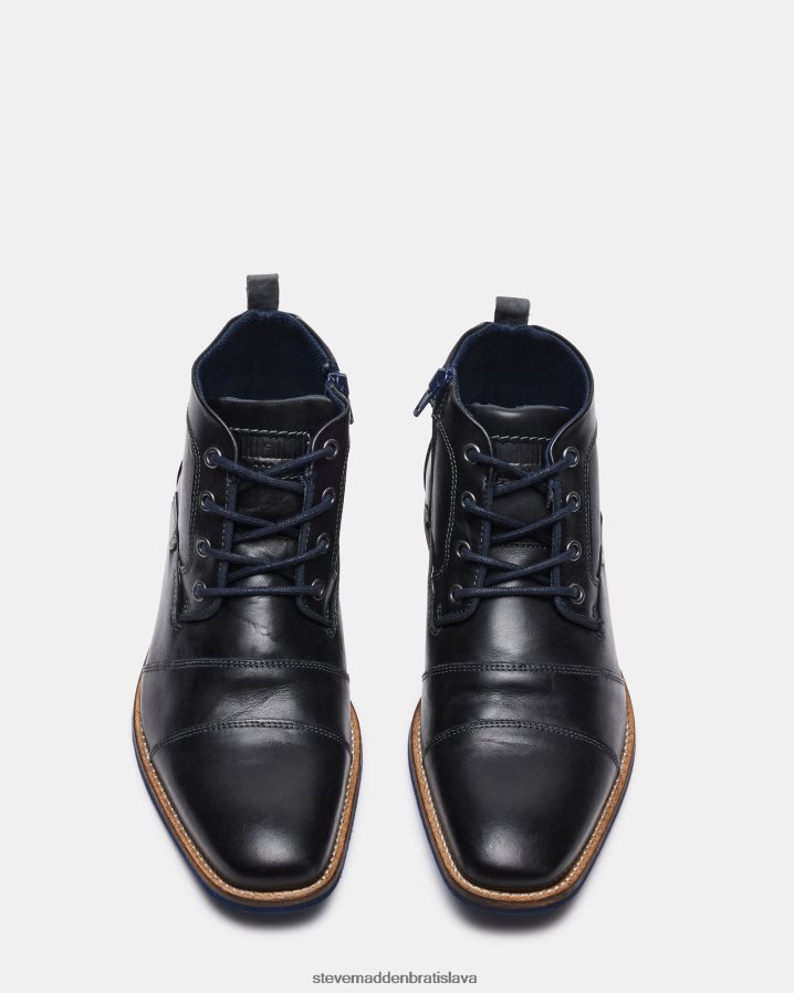 obuv čierna koža muži Steve Madden kramerr 8D42H939