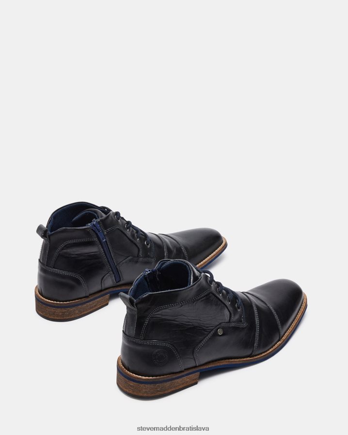 obuv čierna koža muži Steve Madden kramerr 8D42H939