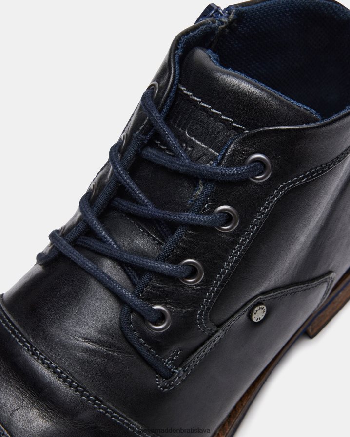 obuv čierna koža muži Steve Madden kramerr 8D42H939