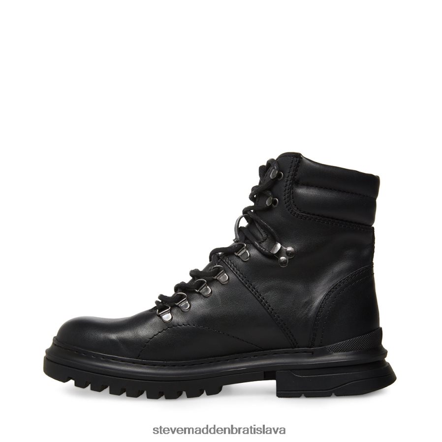 obuv čierna koža muži Steve Madden monty 8D42H956